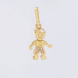Dije Niño 0.85gr / 2cm / Oro Amarillo 18K