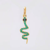 Dije serpiente 1.15gr / 2.6cm / Oro Amarillo 18K