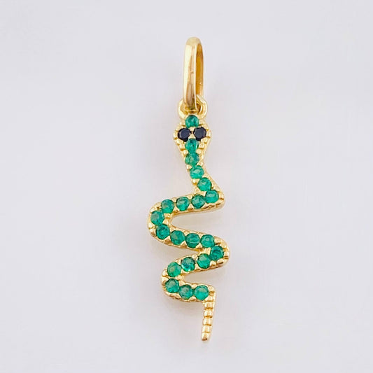 Dije serpiente 1.15gr / 2.6cm / Oro Amarillo 18K