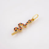 Dije serpiente 1.15gr / 2.6cm / Oro Amarillo 18K