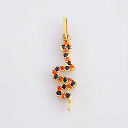 Dije serpiente 1.15gr / 2.6cm / Oro Amarillo 18K