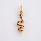 Dije serpiente 1.15gr / 2.6cm / Oro Amarillo 18K