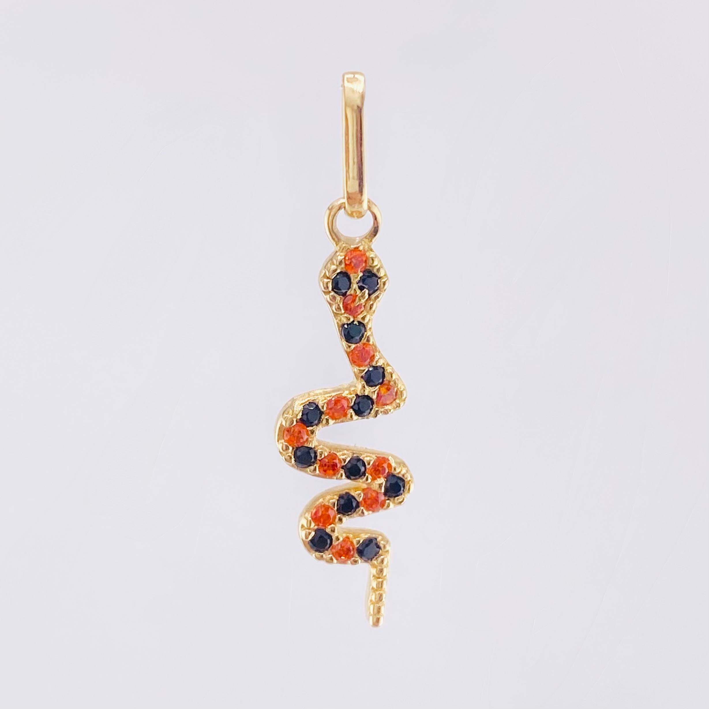 Dije serpiente 1.15gr / 2.6cm / Oro Amarillo 18K