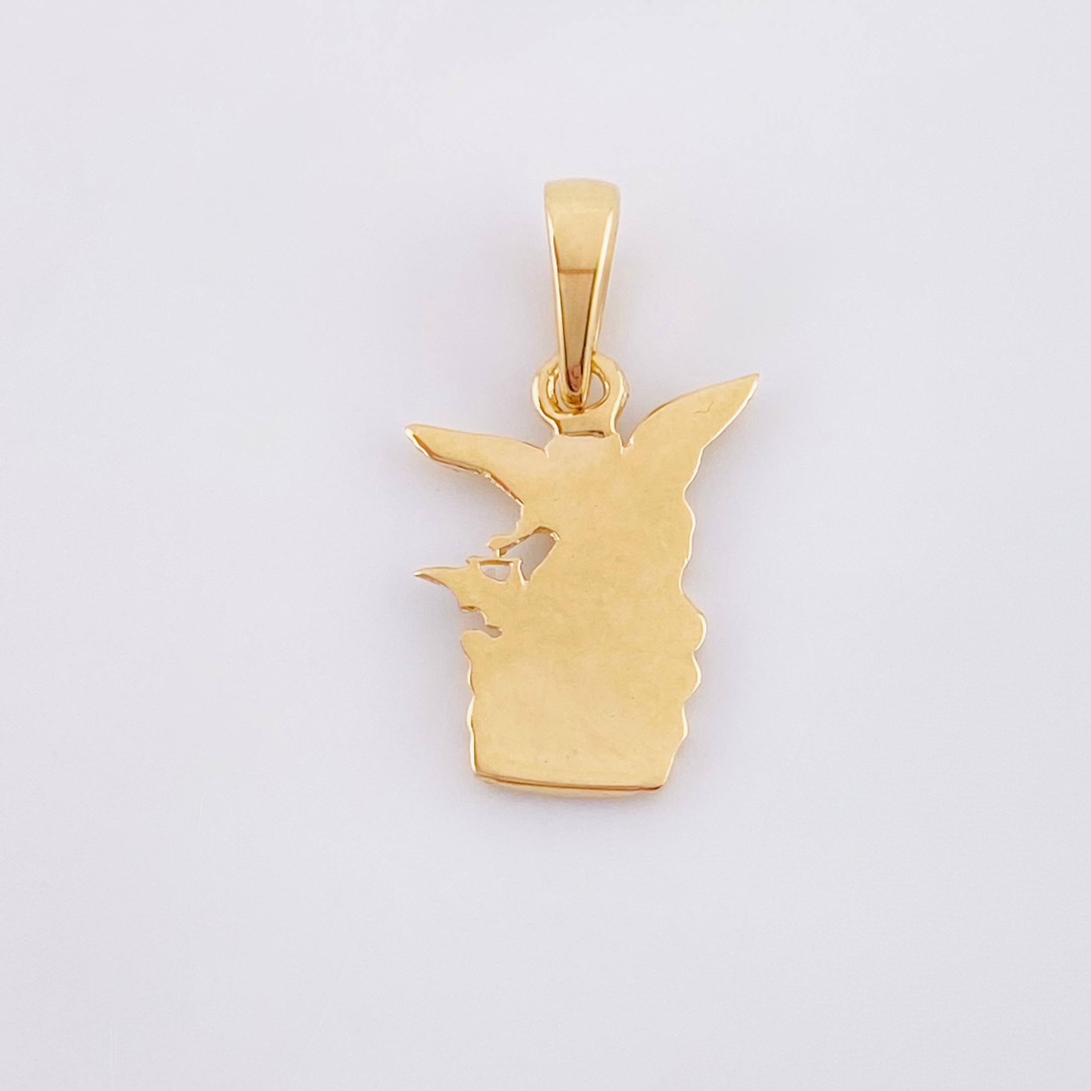 Dije San Miguel 0.8gr / 1.7cm / Oro Amarillo 18K