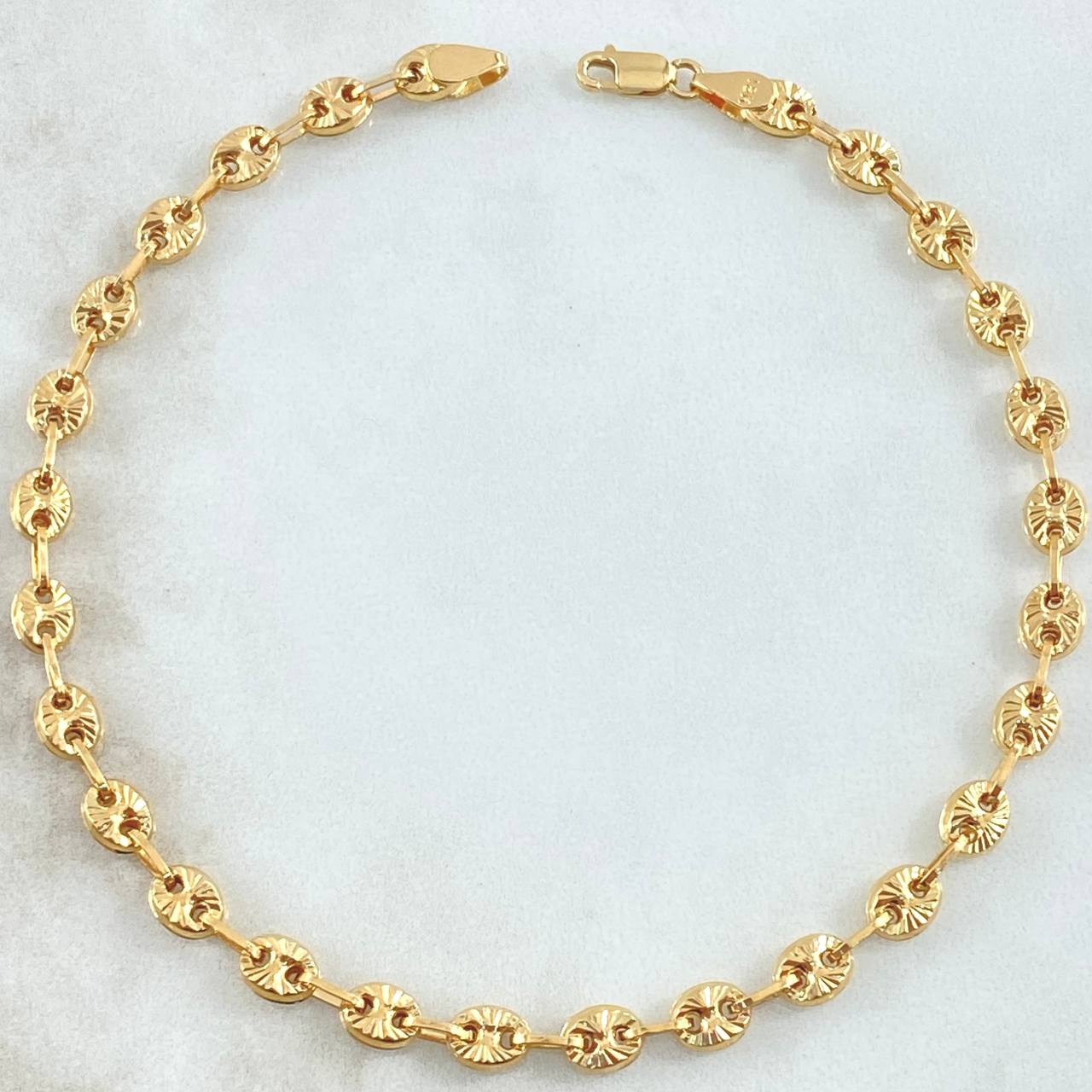 Tobillera GC 5.75gr / 24cm / Oro 18K