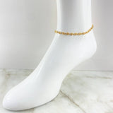 Tobillera GC 5.75gr / 24cm / Oro 18K