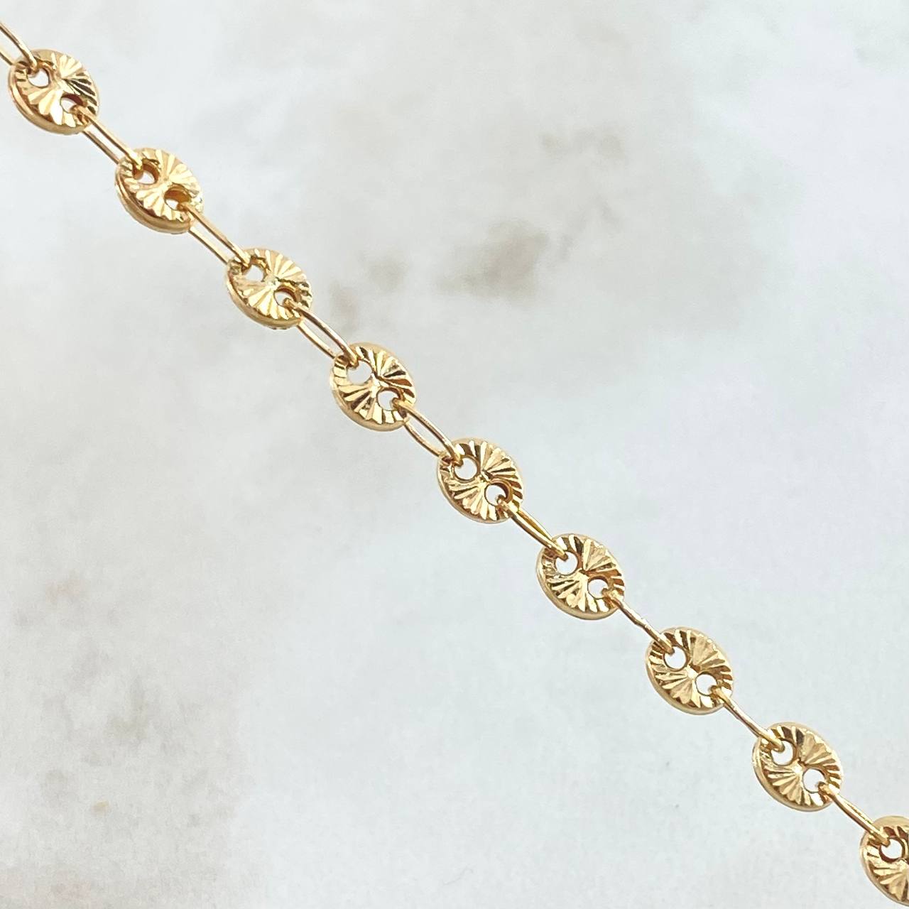 Tobillera GC 4.9gr / 24cm / Oro 18K