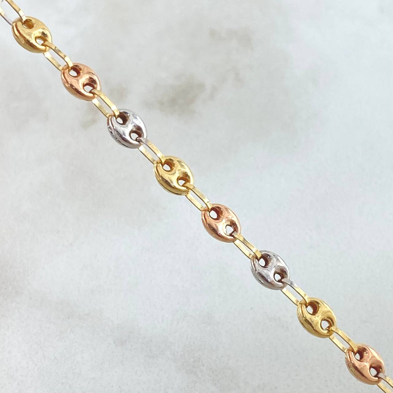 Tobillera GC 3.2gr / 25cm / Oro 18K *
