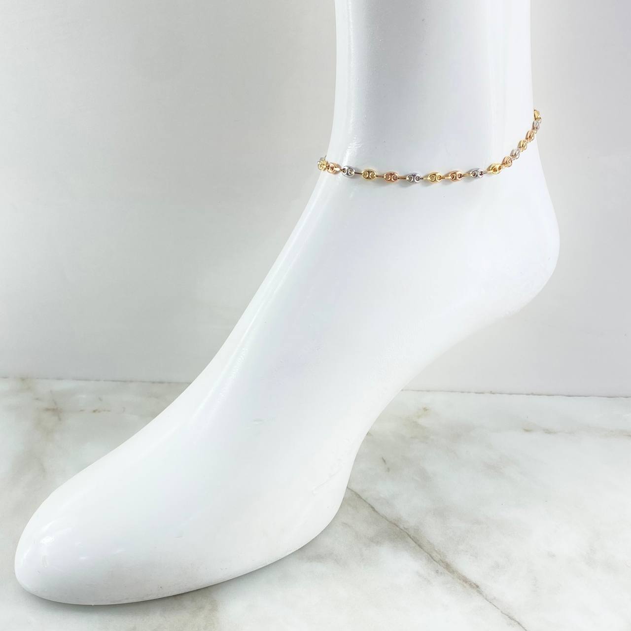 Tobillera GC 3.2gr / 25cm / Oro 18K *