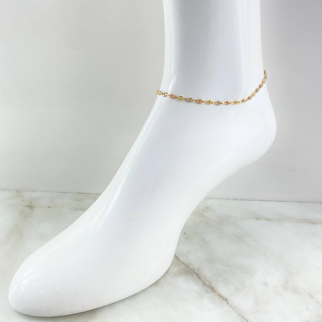 Tobillera GC 2.45gr / 25cm / Oro 18K *