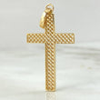 Dije Cruz Malla 2.6gr / 4.1cm / Oro 18K ©