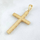 Dije Cruz Tribal 1.9gr / 4.1cm / Oro 18K ©
