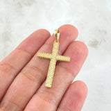 Dije Cruz Tribal 1.9gr / 4.1cm / Oro 18K ©