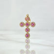 Dije Cruz Tupida 2g / 2.8cm Oro Amarillo 18K