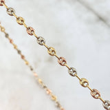 Cadena GC 5gr / 45cm / 3.2mm Lisa Tres Oros 18K *