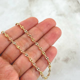 Cadena GC 5gr / 45cm / 3.2mm Lisa Tres Oros 18K *