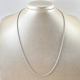 Cadena Franco 3.25gr / 45cm / 2mm Oro Blanco +4 18K ©