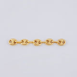Herraje Gc 0.4 g / 3.5 cm Oro Amarillo 18K