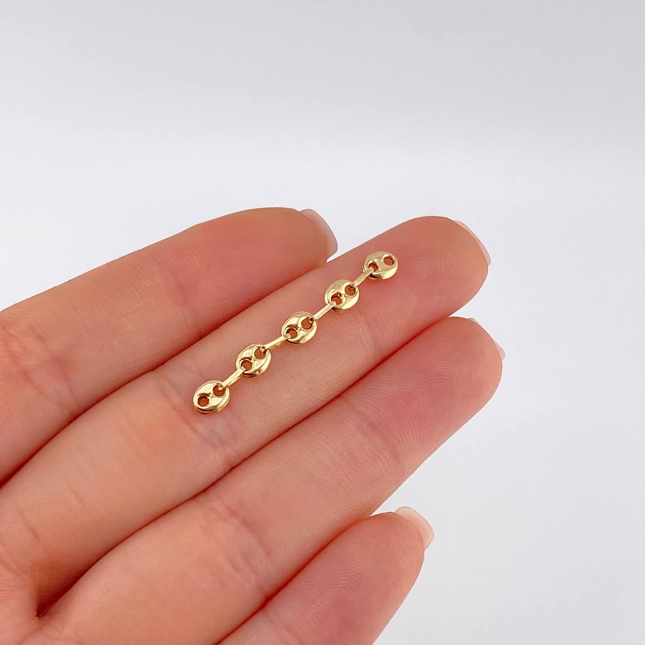 Herraje Gc 0.4 g / 3.5 cm Oro Amarillo 18K