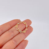 Anillo Gc 0.8 g / T9 3/4 - 10 Tres Oros 18K