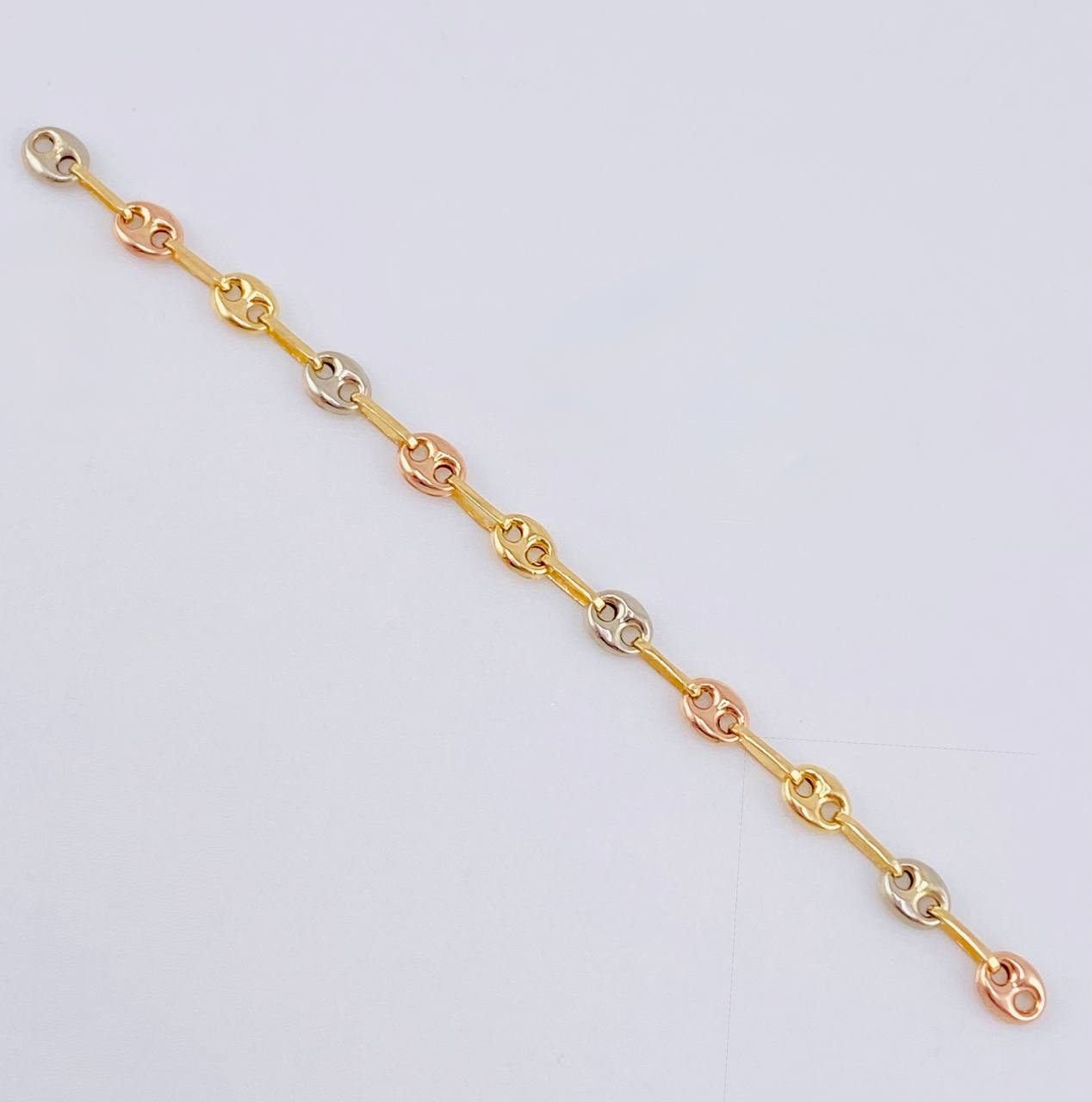 Herraje Gc 0.65 g / 7.5 cm Tres Oros 18K