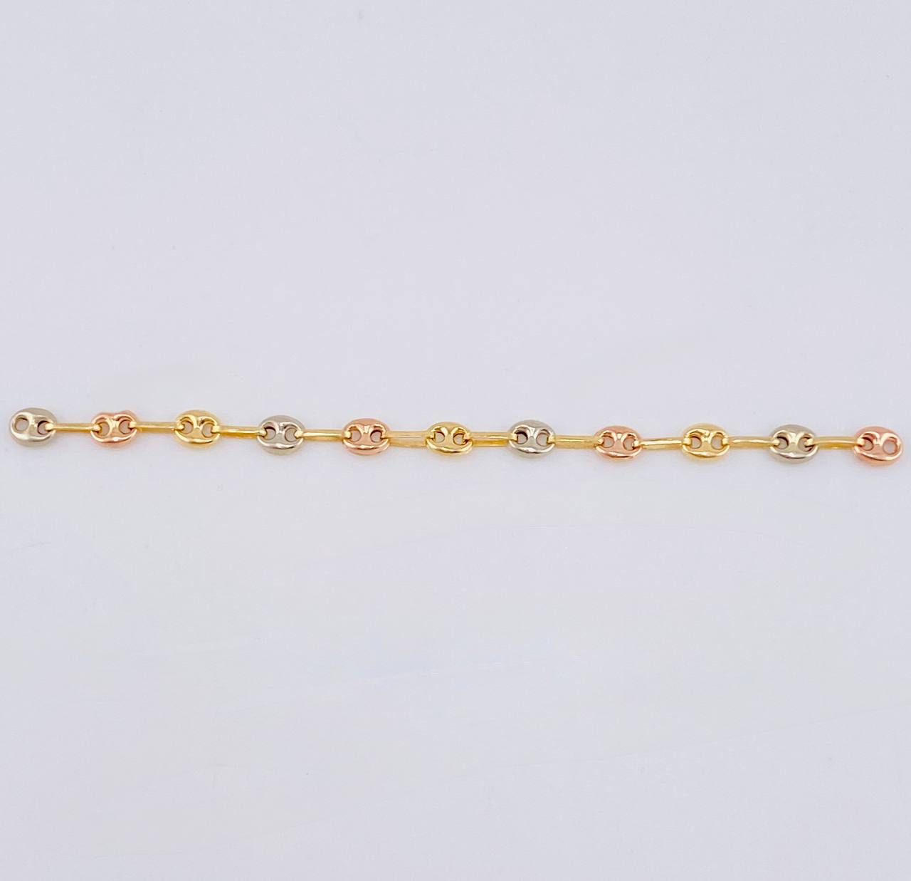 Herraje Gc 0.65 g / 7.5 cm Tres Oros 18K