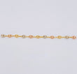 Herraje Gc 0.65 g / 7.5 cm Tres Oros 18K