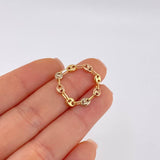 Anillo Gc 0.5 g / T5 1/2 - 5 1/4 Tres Oros 18K