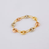 Anillo Gc 0.5 g / T5 1/2 - 5 1/4 Tres Oros 18K