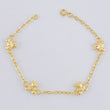 Pulso Bebé Aro Seguido Oso 1.7 g / 15.5 cm / 1.6 mm Oro Amarillo 18K