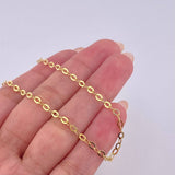 Pulso Aro Seguido 1.5gr / 18.5cm / 2.5mm Oro Amarillo 18K