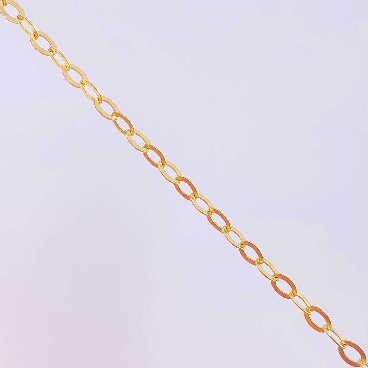 Pulso Aro Seguido 1.5gr / 18.5cm / 2.5mm Oro Amarillo 18K