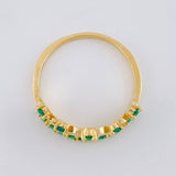 Anillo Corona Corazón 2.7 g / T8 Oro Amarillo 18K