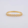 Anillo Churumbela Burbujas 1.6 g / T6 3/4 Oro Amarillo 18K