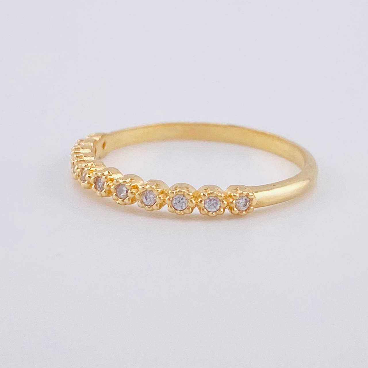 Anillo Churumbela Burbujas 1.6 g / T6 3/4 Oro Amarillo 18K
