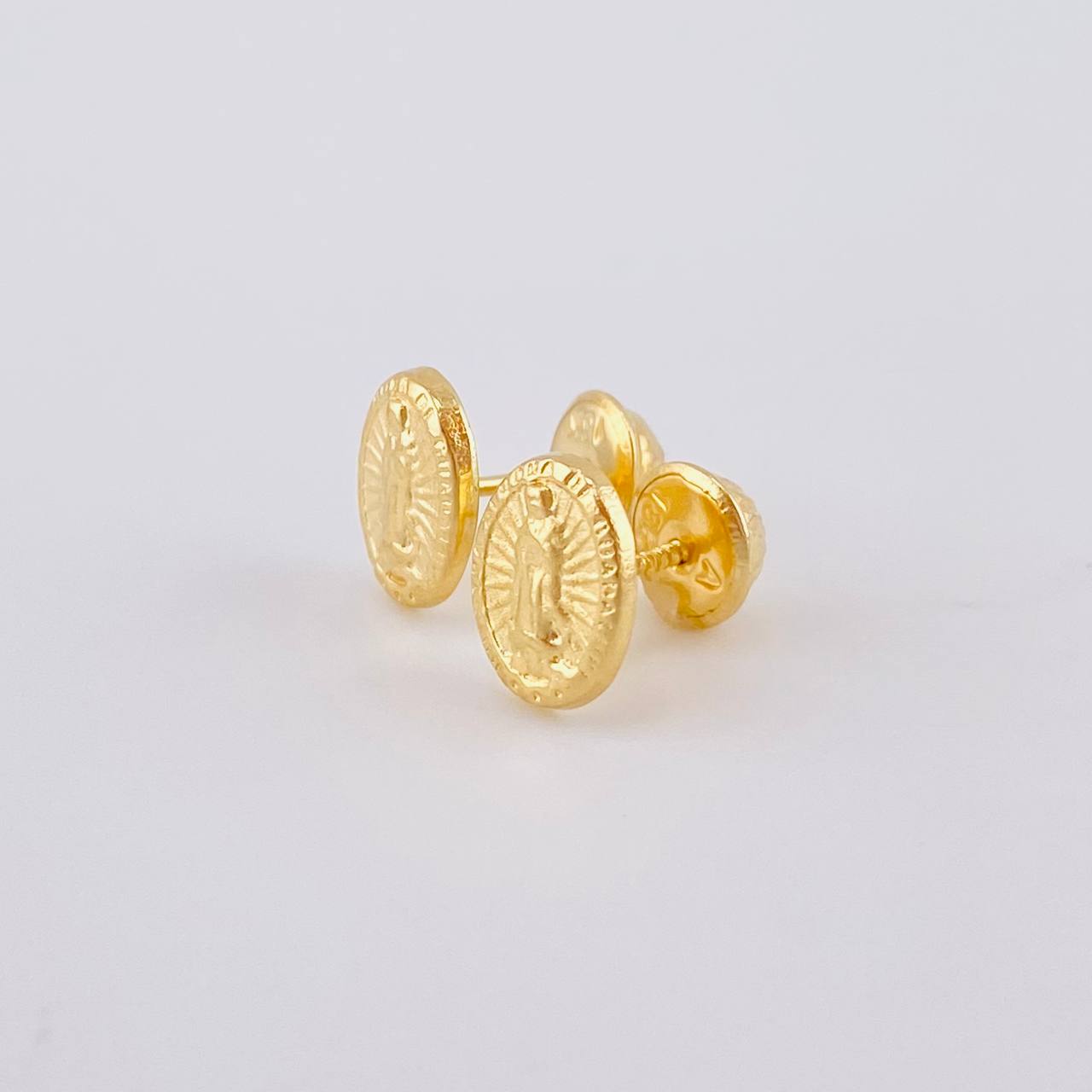 Topos Virgen Guadalupe 0.5g / 6.7mm Oro Amarillo 18K