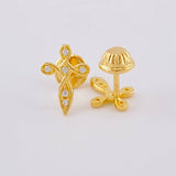 Topos Cruz Celta 1 g / 8.9 mm Oro Amarillo 18K