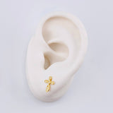 Topos Cruz Celta 1 g / 8.9 mm Oro Amarillo 18K