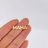 Herraje Mama 1.15 g / 1.9 cm Oro Amarillo 18K
