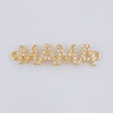 Herraje Mama 1.25 g / 1.9 cm Oro Amarillo 18K