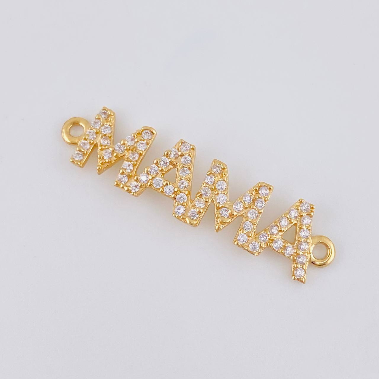 Herraje Mama 1.25 g / 1.9 cm Oro Amarillo 18K