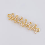 Herraje Mama 1.25 g / 1.9 cm Oro Amarillo 18K