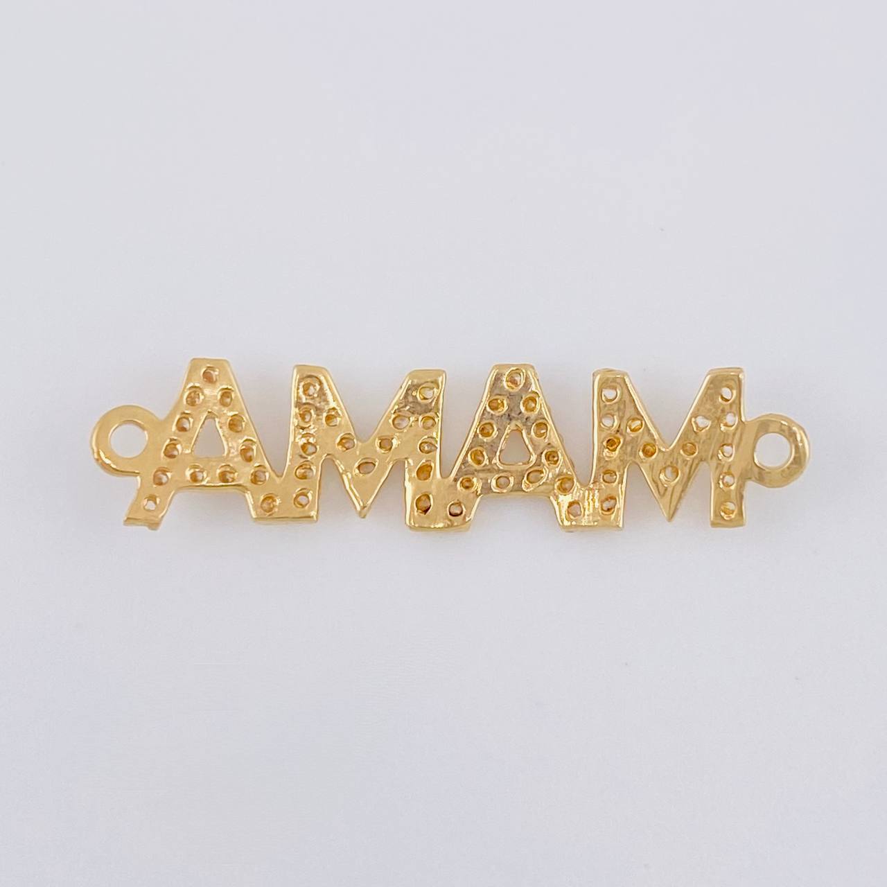 Herraje Mama 1.25 g / 1.9 cm Oro Amarillo 18K