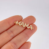 Herraje Mama 1.25 g / 1.9 cm Oro Amarillo 18K