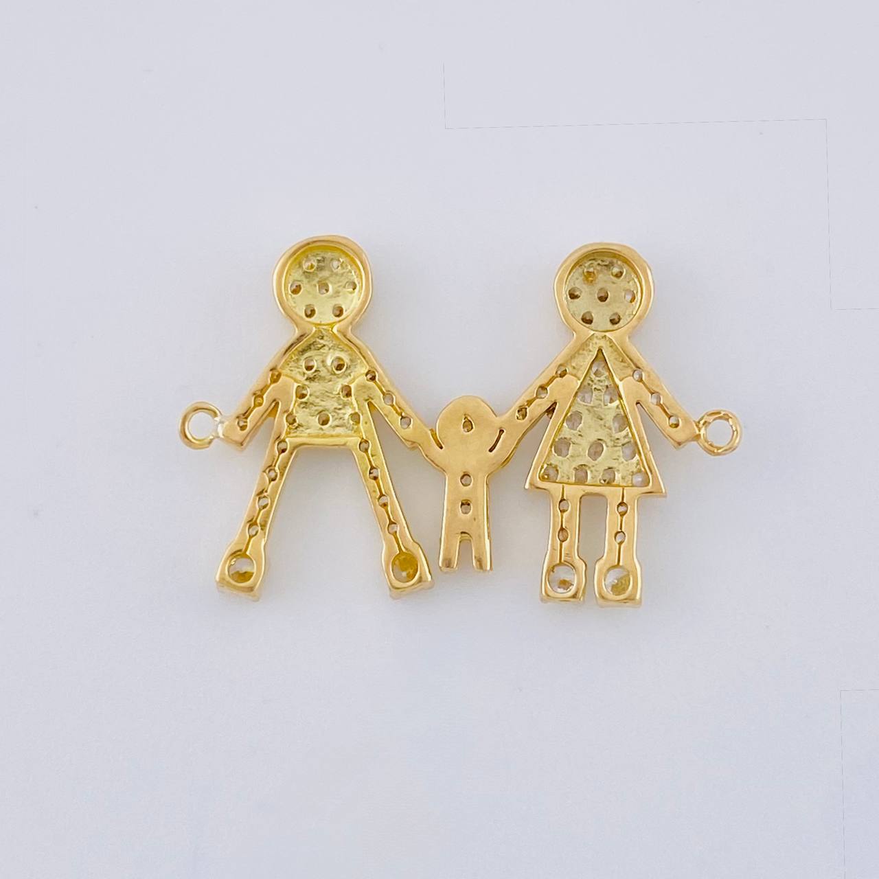 Herraje Familia 1.65 g / 2.3 cm Oro Amarillo 18K