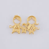 Herraje Familia 1 g / 1.8 cm Oro Amarillo 18K