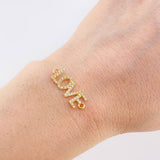 Herraje Love 1.45 g / 2.4 cm Oro Amarillo 18K