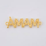 Herraje Mamá 2.2 g / 3.2 cm Oro Amarillo 18K