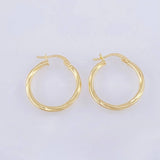 Candongas Lore 1.15gr / 2cm / Oro Amarillo 18K