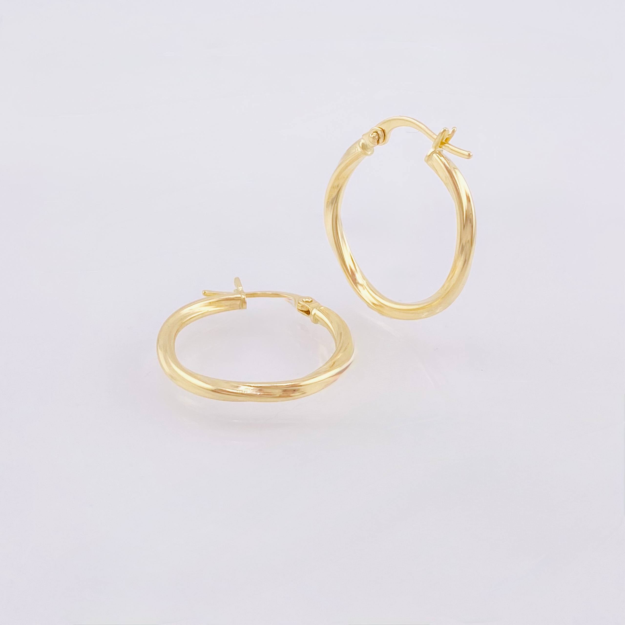 Candongas Lore 1.15gr / 2cm / Oro Amarillo 18K